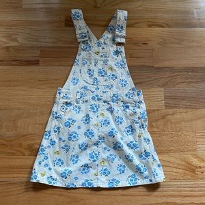 Sunny Landscape Girls Denim Overalls from Japan (Girls size 7/8)